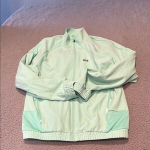 Figs Light Green Technical Jacket M